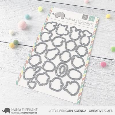 Mama Elephant Creative Cuts - Little Penguin Agenda